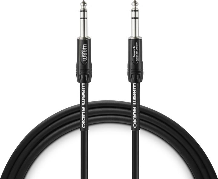 Warm Audio Câble de connexion jack Pro TRS 10 (3 m)