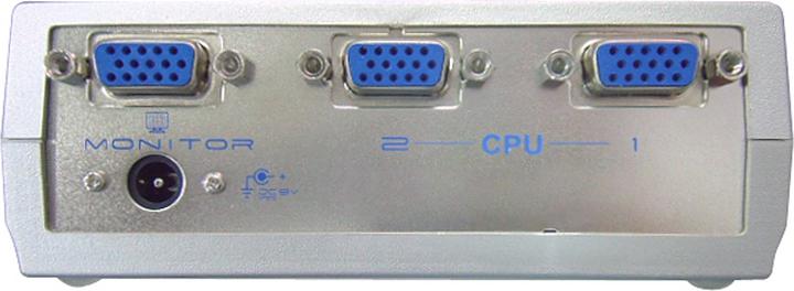Actual product image Aten VS291 VGA video switch, 2gang