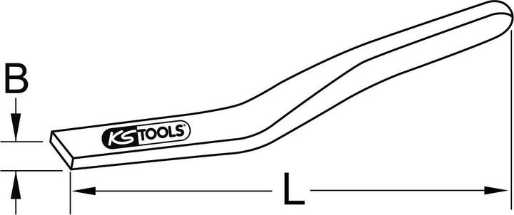 Produktbild KS Tools BERYLLIUMplus Strickeisen/Strickwerkzeug