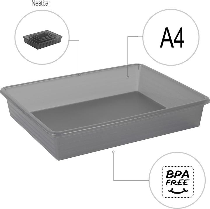 Actual product image Rotho Linus A4 (27 x 6 x 34.5 cm, 0 l)