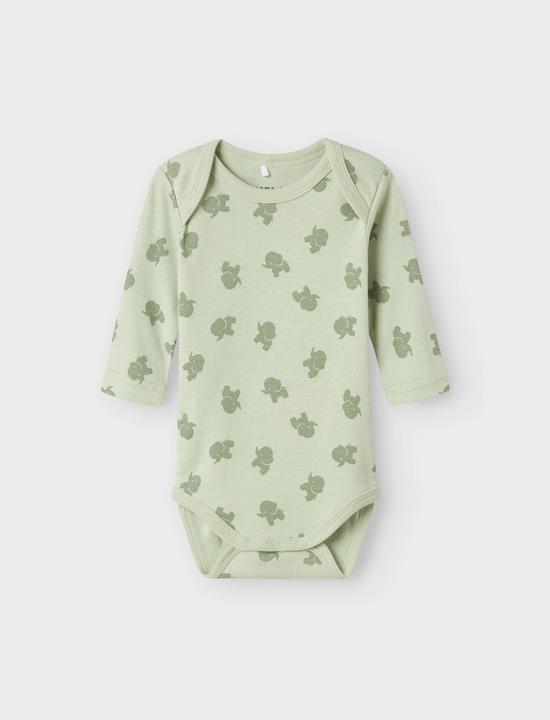 Produktbild Name it Nbmbody 3p Ls Sea Foam Elephant Noos (80)