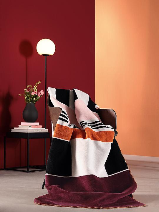 Produktbild Villeroy & Boch Wohndecke MEMPHIS Schwarz/Weiss (150x200 cm)