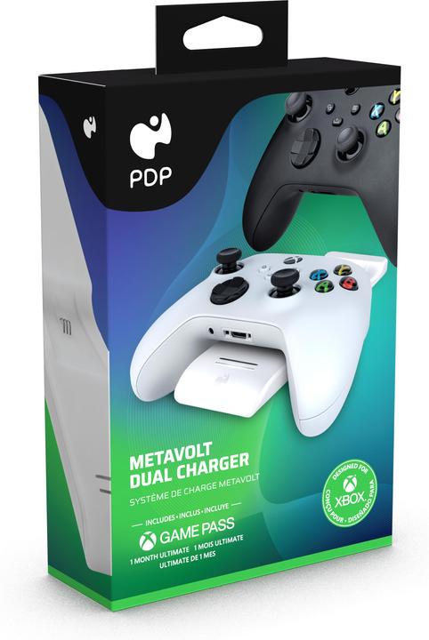 Produktbild PDP Metavolt Dual Charger (Xbox Series S, Xbox Series X, Xbox One X, Xbox One S)