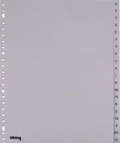 Office Depot Intercalaire A4+ Gris 23 cases