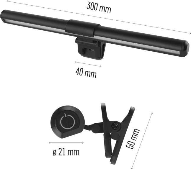 Produktbild Emos LED-Monitorleuchte MIA