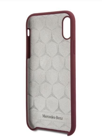 Produktbild Mercedes MEHCPXSILRE iPhone X/ Xs hard case czerwony/red (Apple iPhone X)