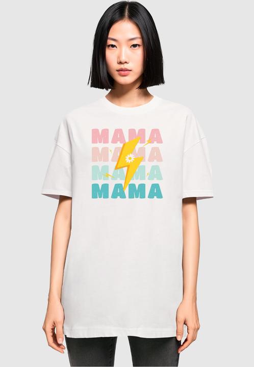 Actual product image Merchcode Ladies Mothers Day - Mama Oversized Boyfriend Tee - 118721 (XS)