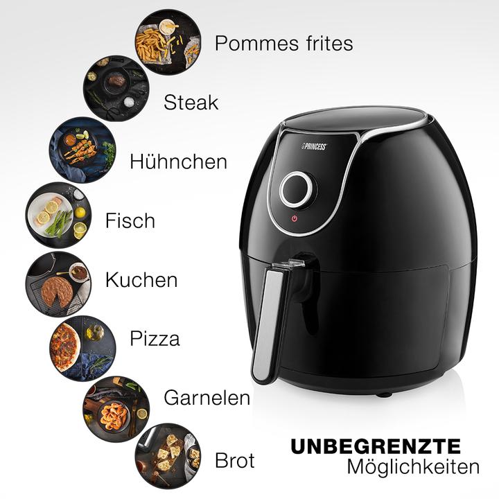 Immagine prodotto Princess Friggitrice ad aria calda Aerofryer XXL (Spina UE)