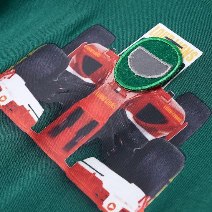 Immagine prodotto VidaXL Camicia a maniche lunghe per bambini verde 128,Materiale: 100 (128)