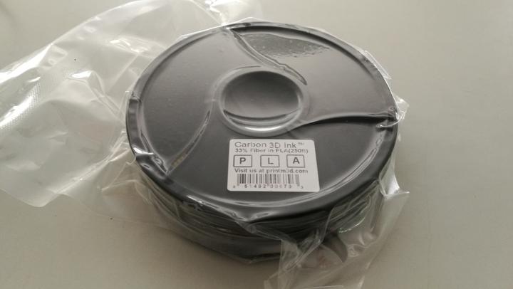 Immagine prodotto M3D Filamento in fibra di carbonio 250ft (PLA, 1.75 mm, Grigio)