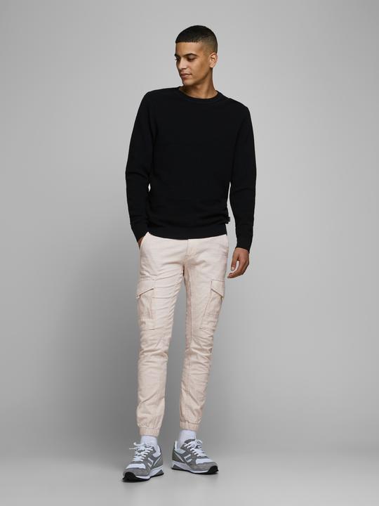 Actual product image Jack & Jones Paul flake linen AKM 980 cargo pants (W29/L32)