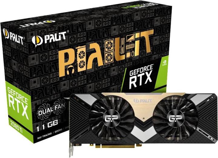 Produktbild Palit GeForce RTX 2080 Ti Dual (11 GB)
