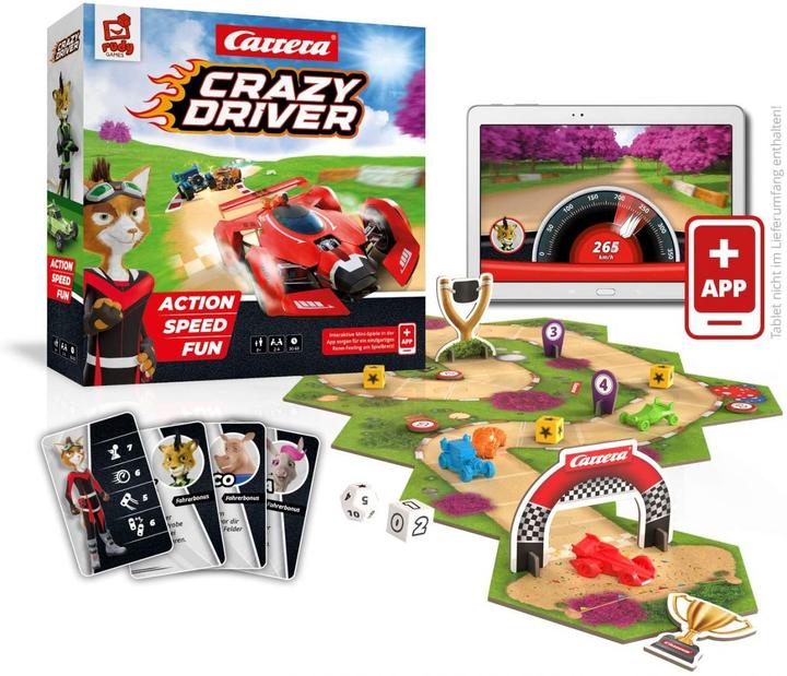 Image du produit Gamelab Crazy Driver by Carrera (Allemand)