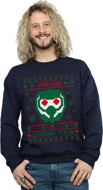 Produktbild Guardians Of The Galaxy Vol. 2 Star Lord Fair Isle Sweatshirt (L)