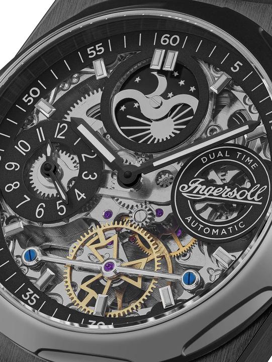 Image du produit Ingersoll 1892 Ingersoll I12908 Broadway Dual Time (Montre analogique, 43 mm)