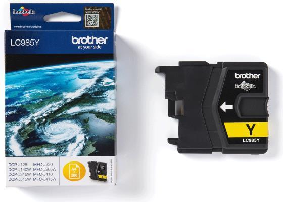 Actual product image Brother Lc-985y (Y)
