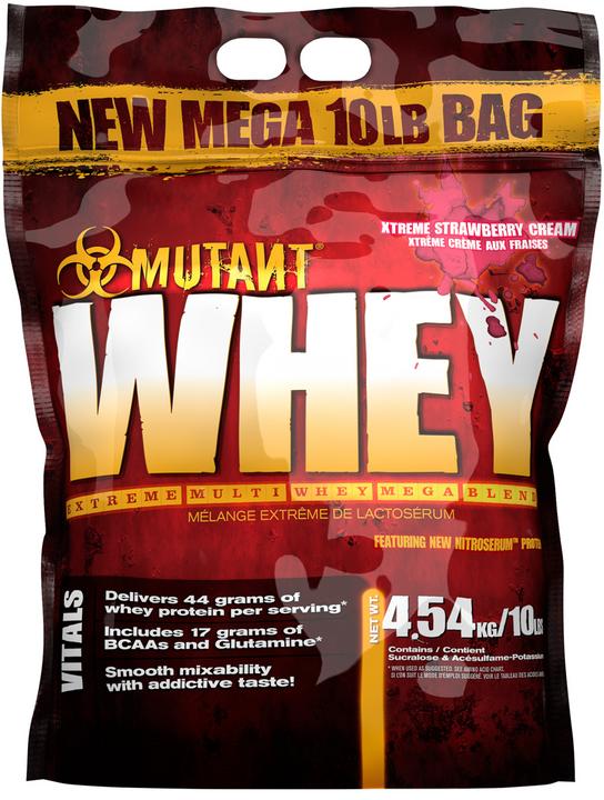 Actual product image Mutant Whey Protein (Strawberry, 1 pcs., 2260 g)