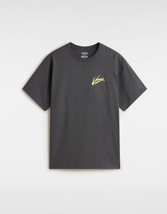 Vans Brush Script LOOSE SS Asphalt/Shadow Lime