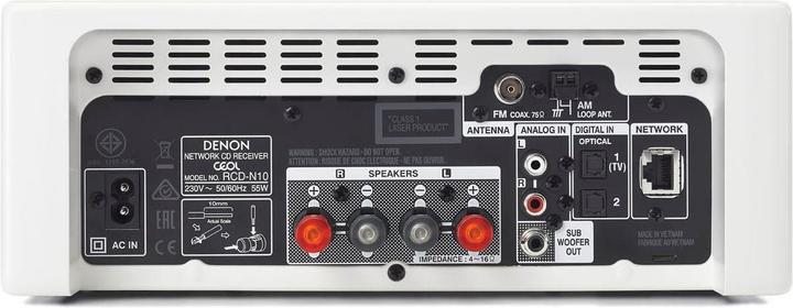 Actual product image Denon CEOL N10 (Spotify Connect, Multiroom, Airplay, Bluetooth, Wi-Fi, CD player, 2x 65 W)