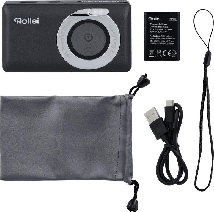 Image du produit Rollei Compactline Pocket Noir (5 Mpx)