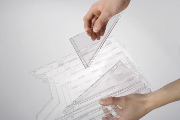 Produktbild Durable Prospektständer Combiboxx A4 Set L A4 (A4)