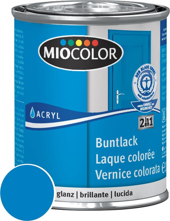 Immagine prodotto Miocolor Acryl Buntlack glanz (Azzurro cielo, 0.13 l)