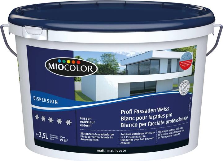 Produktbild Miocolor Dispersion Profi Fassaden (Weiss, 2.50 l)
