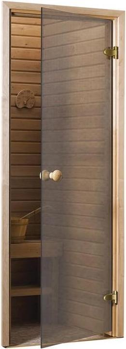Produktbild Dr. Andres Sauna Door Scan 7x19 Bianco Bronze Aspen