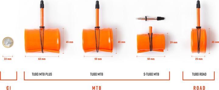 Produktbild Tubolito Tubo CX/Gravel All (Presta (SV), 28", 42 mm)