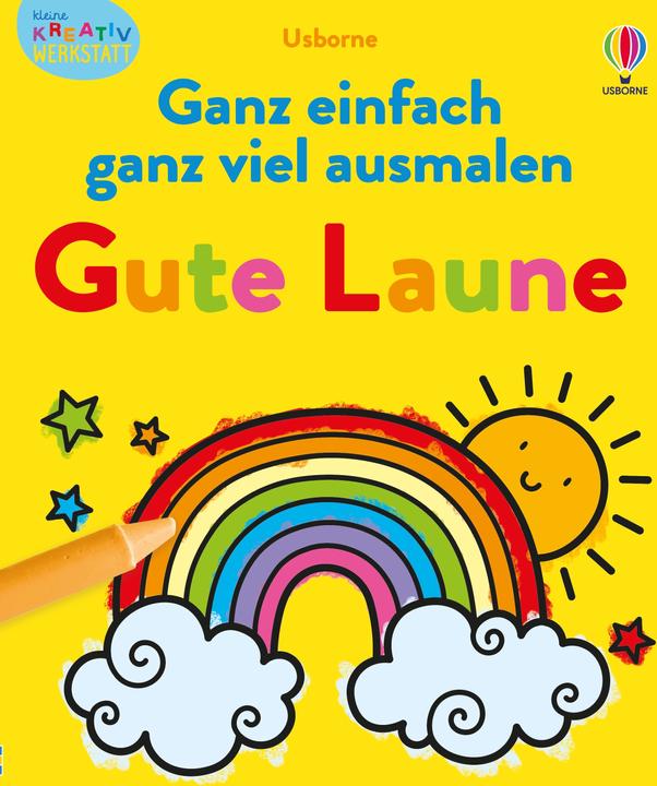 Kleine Kreativ-Werkstatt: Ganz einfach ganz viel ausmalen - Gute Laune