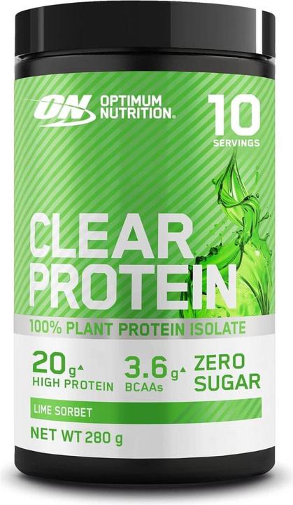 Immagine prodotto Optimum Nutrition Proteine vegane trasparenti di (Calce, sorbetto, 1 pz., 280 g)
