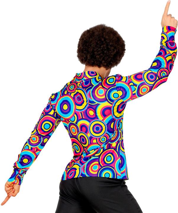 Image du produit Widmann Chemise Groovy 70s Bubbles (S/M)