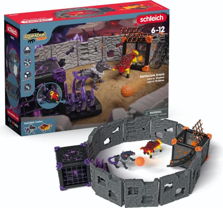 Produktbild Schleich BattleCave Arena: Lava vs. Schatten