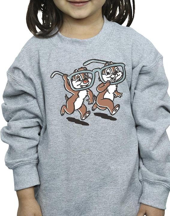 Image du produit Disney - Sweat CHIP 'N DALE GLASSES - Fille (152, 158)