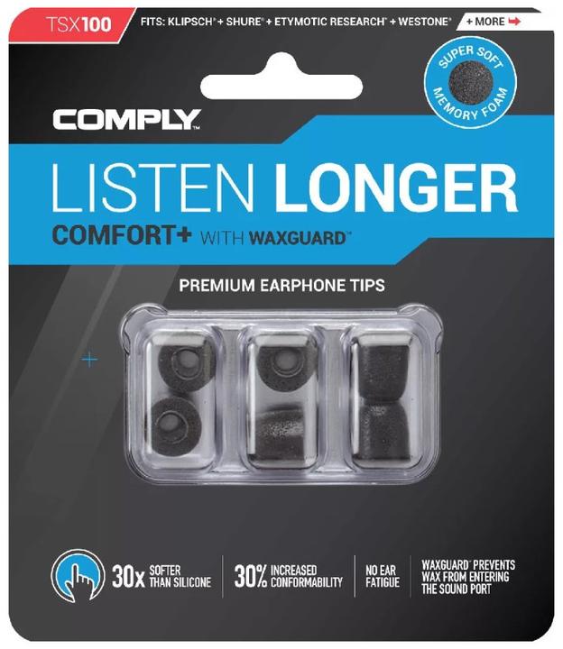 Actual product image Comply Comfort Plus Tsx-100 (Universal)