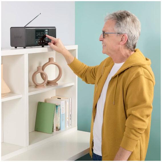 Produktbild Hama DR2002BT (DAB, DAB+, FM, Bluetooth)