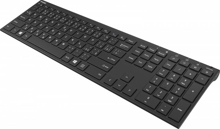 Actual product image Yenkee Wireless keyboard YKB 2000 CSBK (Eng. Int., Wireless)