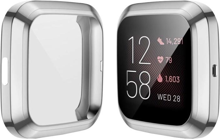 Produktbild Cover-Discount Fitbit Versa 2 - Gummi Schutz Case silber