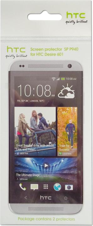 HTC SP P940 Protettore di schermo (confezione da 2) (2 Pezzo/i, HTC Desire 601)