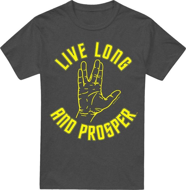 Immagine prodotto Live Long Maglietta Mano Adulto Unisex (XL)