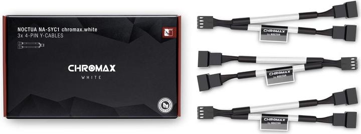 Produktbild Noctua NA-SYC1 chromax.white Y-Splitterkabelset für Lüfter