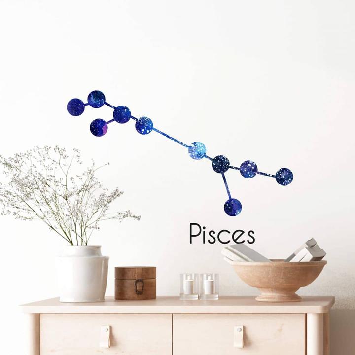 Immagine prodotto Trenddeko Costellazione dei Pesci (90 x 50 cm)