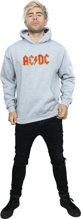 Image du produit AC/DC - Sweat à capuche DISTRESSED RED LOGO - Homme (XL)