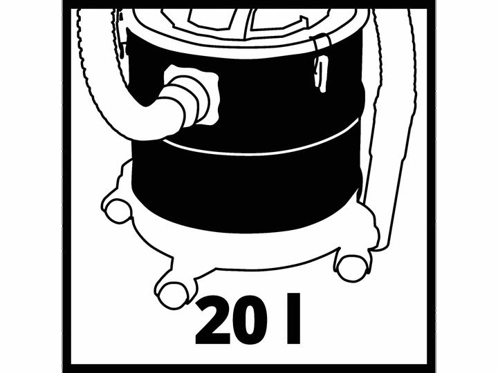 Produktbild Einhell TC-AV 1720 DW (Aschesauger)