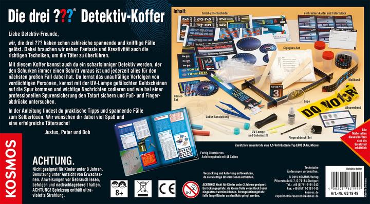 Produktbild Kosmos DIE DREI??? Detektiv-Koffer