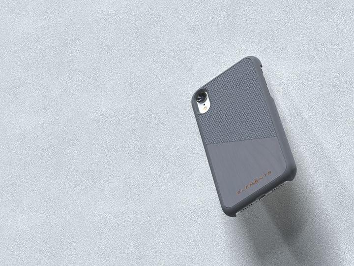 Immagine prodotto Nordic Elements Original Helium - Custodia per Iphone Xr con vero legno d'acero (grigio medio) (Apple iPhone XR)