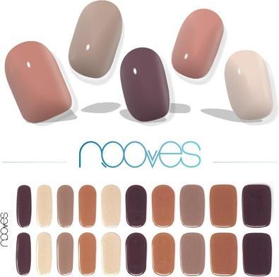 Image du produit Nooves Secret Earth Premium Luxe Solid Color Gel Nails 20 unités