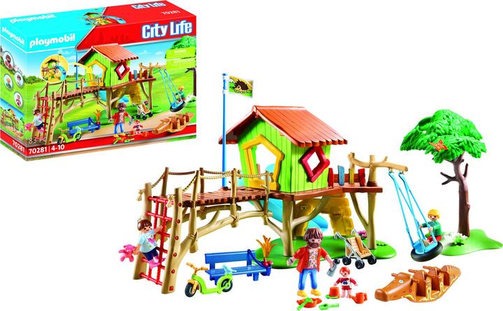 Image du produit Playmobil terrain de jeux d'aventure (70281, Playmobil City Life)