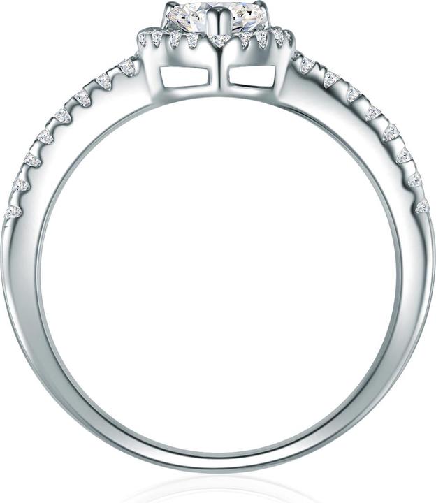 Immagine prodotto Trilani Cuore da donna in argento sterling con zirconia cubica - 11978 (47, 925 Argento)