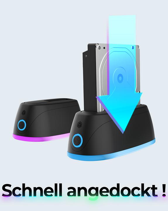 Actual product image RaidSonic ICY BOX Docking Station IB-1124L-C3 (3.5", 2.5")